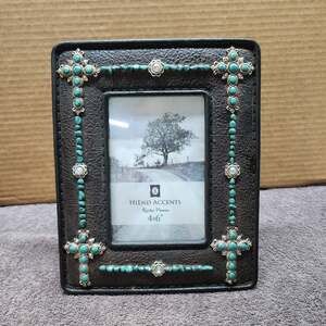 HiEnd Accents 4x6 Rustic Frame Western style Native Mexican picture frame X